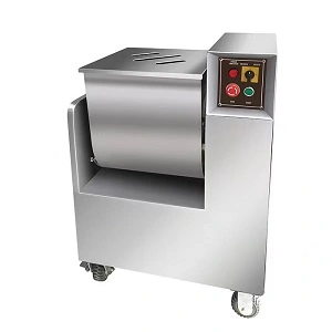 720х510х1050мм, 220В, 136кг, 0,75кВт, дежа 50л, разовый замес 35кг, корпус: нержавеющая сталь, 4 колеса (2 с тормозом)
