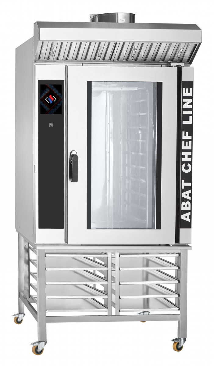 Шкаф ротационный пекарский электрический РПШ-10-6-4П, серия CHEF, 1000х1066х1440 мм, 25000Вт, 400Вт
