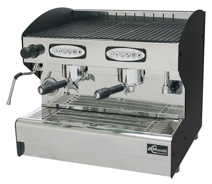 Кофемашина автоматическая ACM Srl Rounder 2 GR Compatta NERO ACMRD002CN (высокие группы)