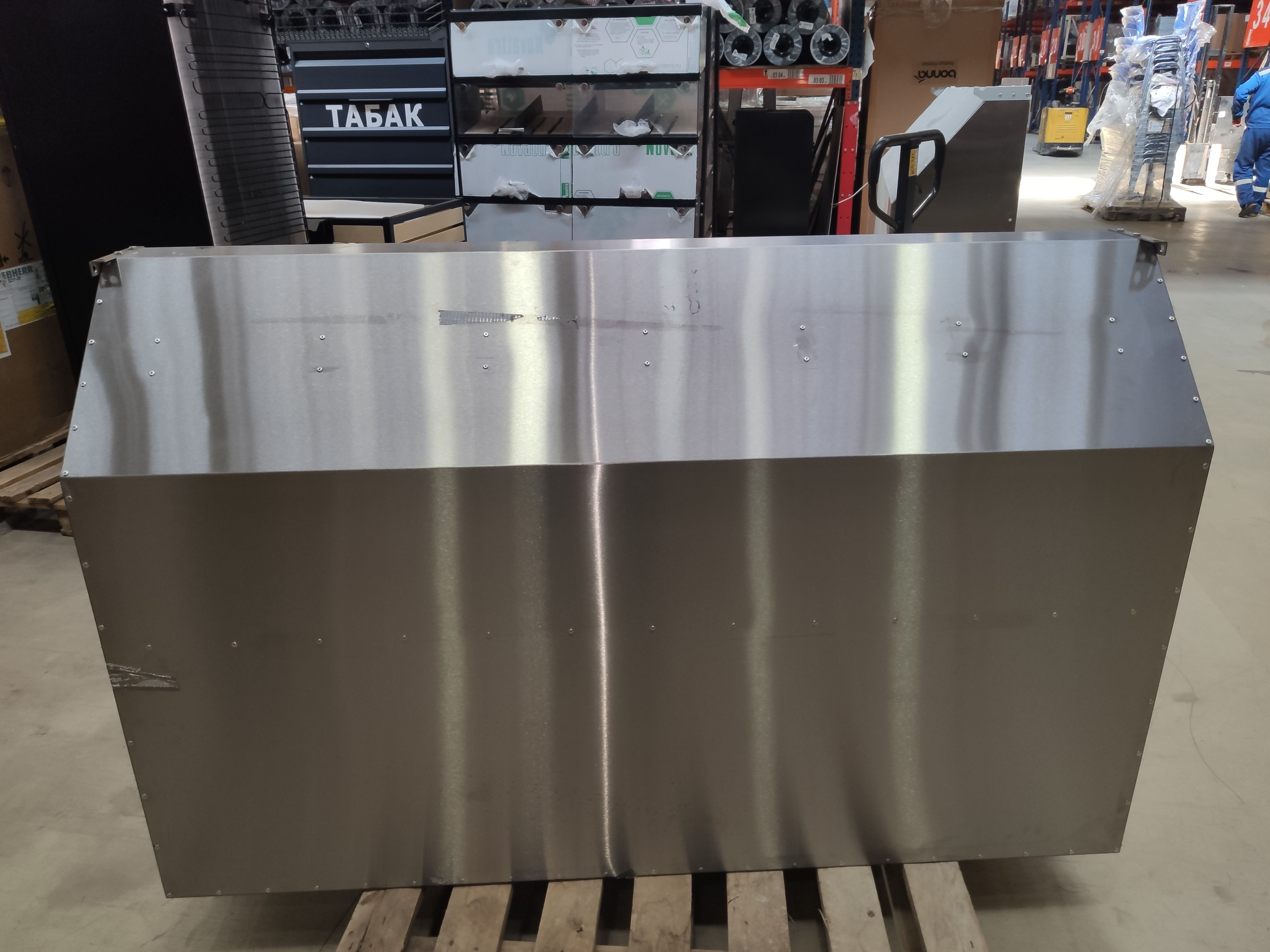 S02_Зонт вытяжной пристенный ITERMA ЗВП-1600х1000х350