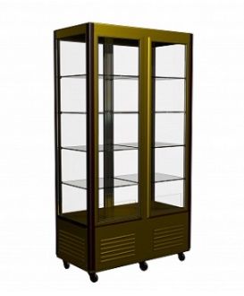 D4 VM 800-1 (R800C Люкс коричнево-золотой, 1/2, INOX)
