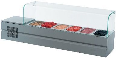 Витрина для компонентов пиццы Болонезе-6