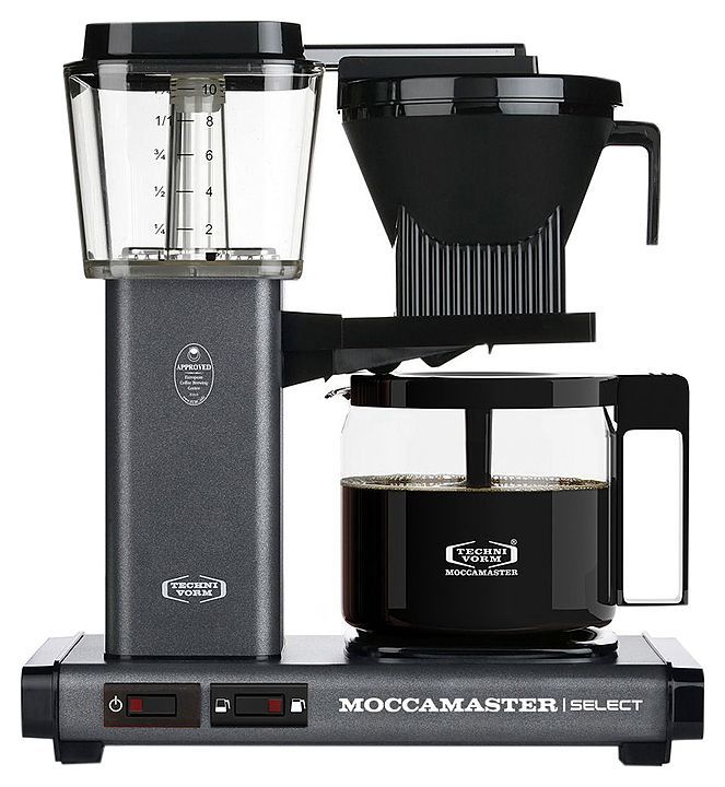 Кофеварка Moccamaster KBG741 Select серый камень