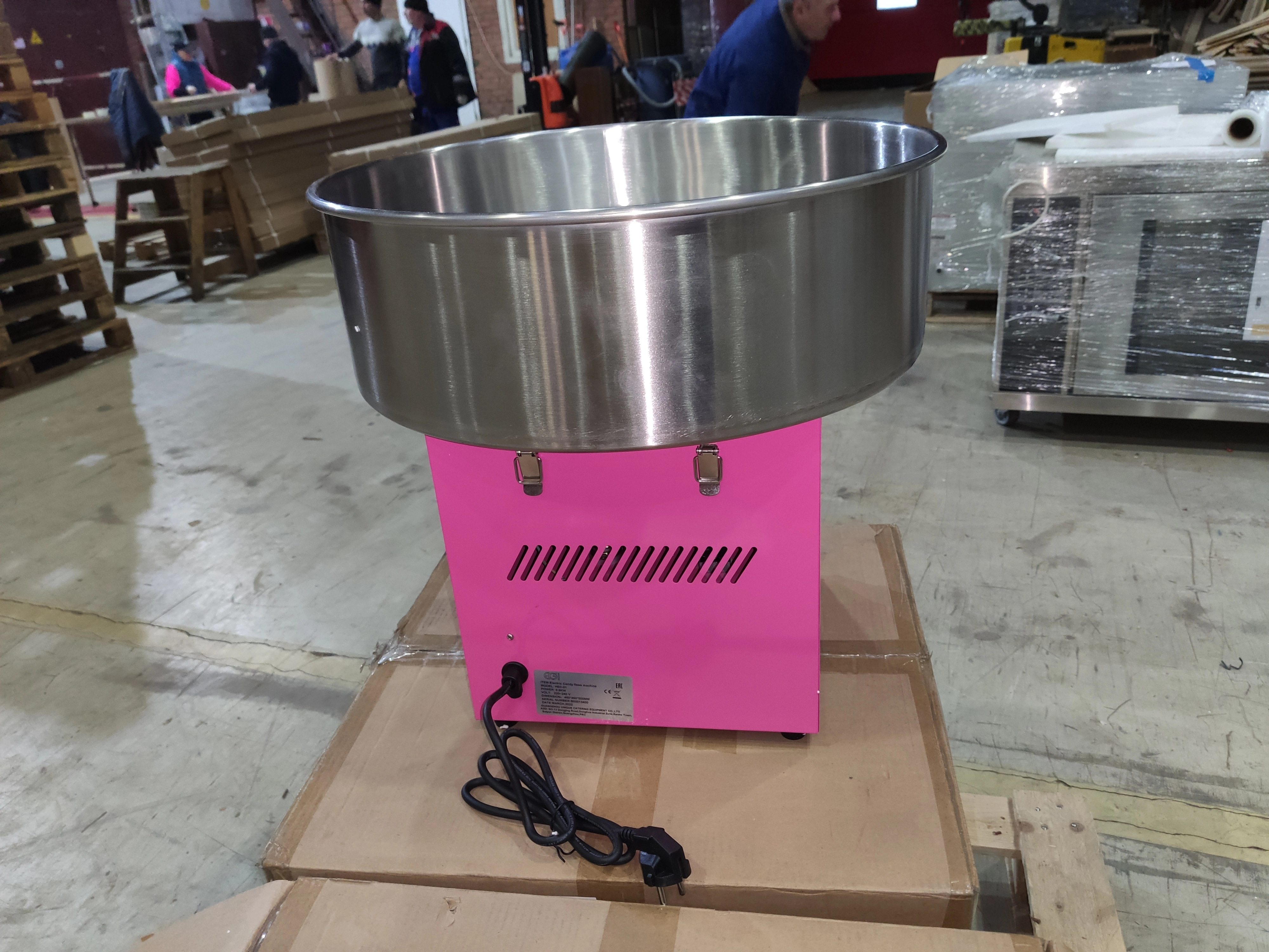 S01_Аппарат для производства сахарной ваты т.м. EKSI серии HEC, мод. HEC-01