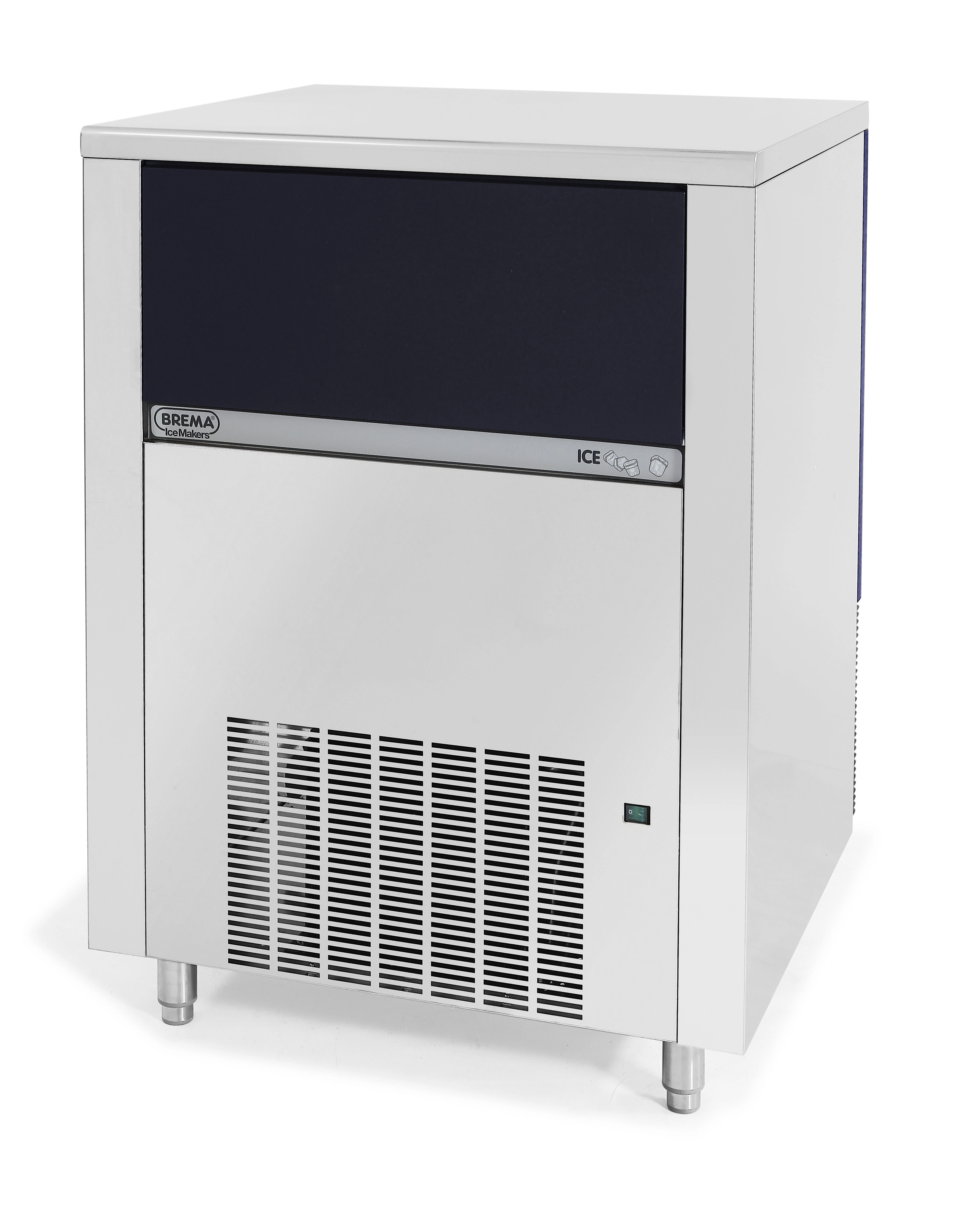 Льдогенератор серии CB, модель CB 1565W, 840х740х1075мм, до 155кг/сут, 1400Вт, 220В. Хладагент R452A. Не поставляется