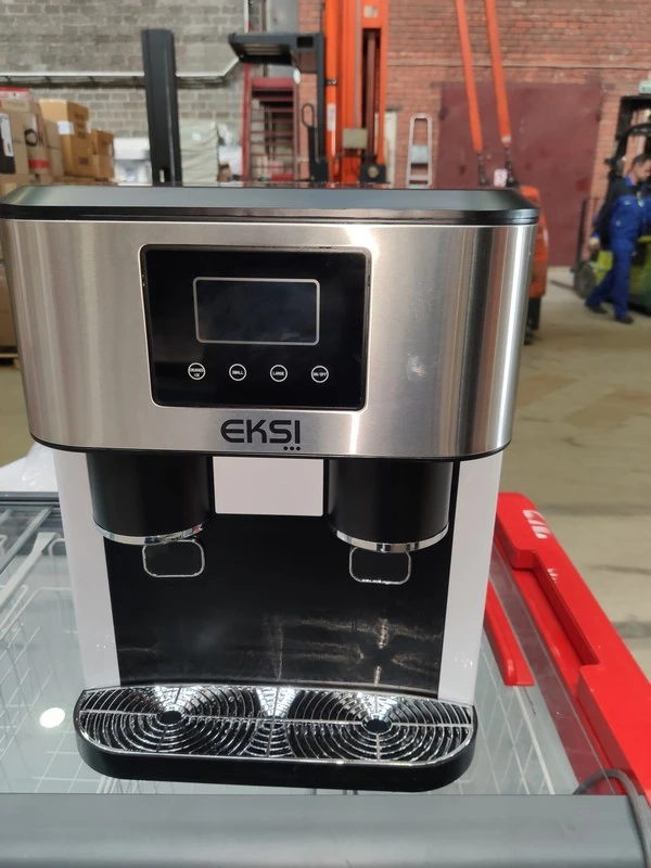 S01_1_Льдогенератор EKSI EBSD 18, пальчиковый лед, диспенсер, измельчитель