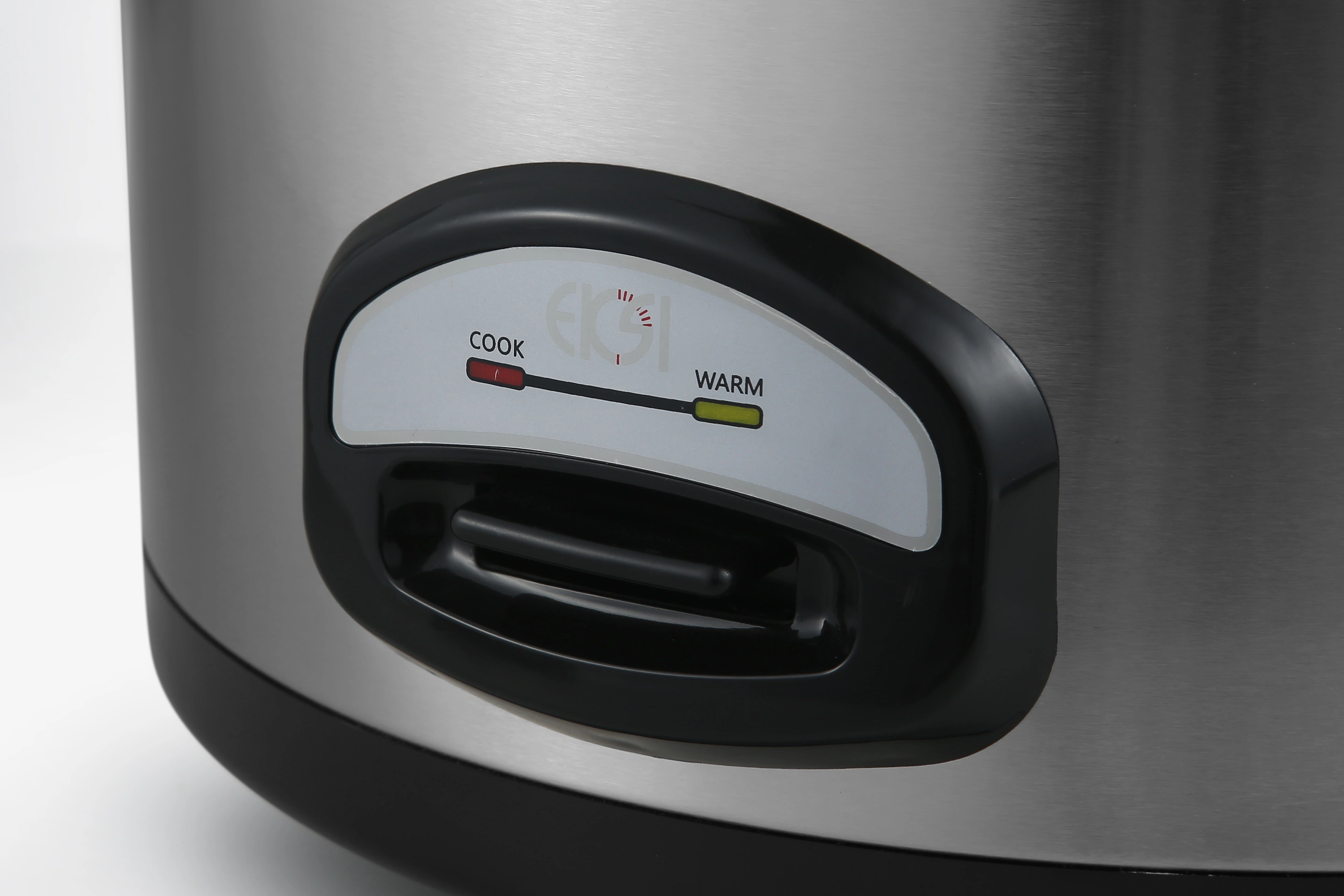 Габаритные размеры: 375x460x460мм, эл. мощность1900Вт, напряжение 220В, объем чаши 13л (объем риса 7л)