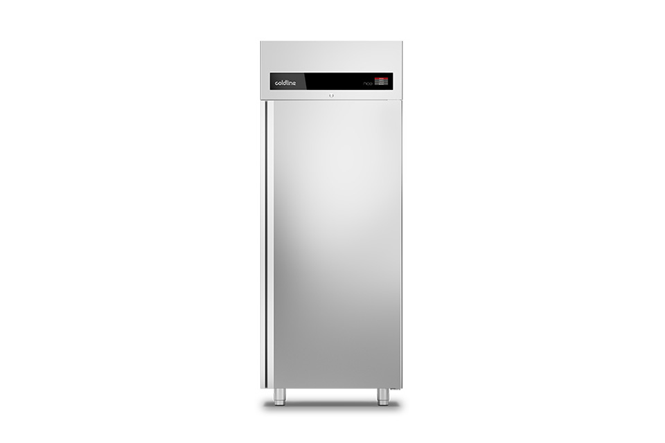 Шкаф шоковой заморозки серии W20U, 810x1015x2210мм, -40°+10°C, встроенный агрегат с воздушным охлаждением, 380В, 6150Вт, 20 уровней, есть щуп, производительность цикла заморозки 62 кг, температурный режим заморозки +90... -18°С, производительность цикла о