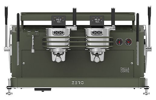 Кофемашина Dalla Corte 1 MC ZERO 2 TVO 400 оливковый хаки