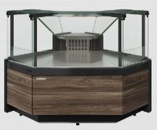Витрины угловые GC111 (BAVARIA 3) фиксируемое стекло