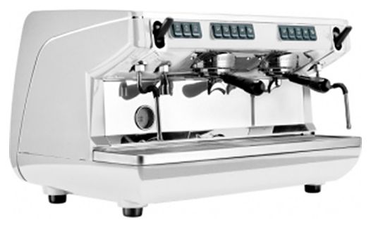 Кофемашина автоматическая Nuova Simonelli Appia Life 2gr V 220V white+high groups+economizer+cup warmer
