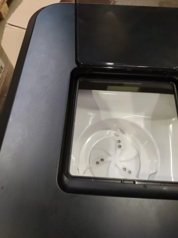 S01_Льдогенератор EKSI EBSD 18, пальчиковый лед, диспенсер, измельчитель