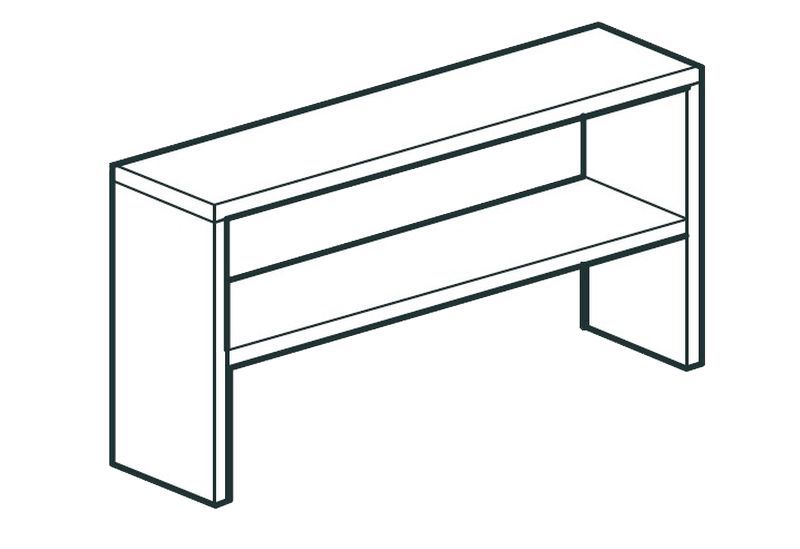 ПОЛКА НАСТОЛЬНАЯ ЗАКРЫТАЯ APACH CHEF LINE LOSC35140T2CS