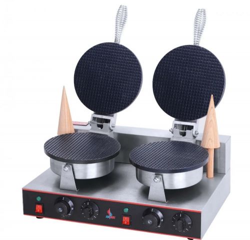 ВАФЕЛЬНИЦА AIRHOT WE-1SD ДВОЙНАЯ ДЛЯ ТОНКОЙ ВАФЛИ (D5321)