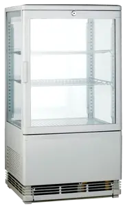 428x386x810мм, 58 литров, 0-12С°, 30кг, 0,18кВт, 220В, R600a, подсветка