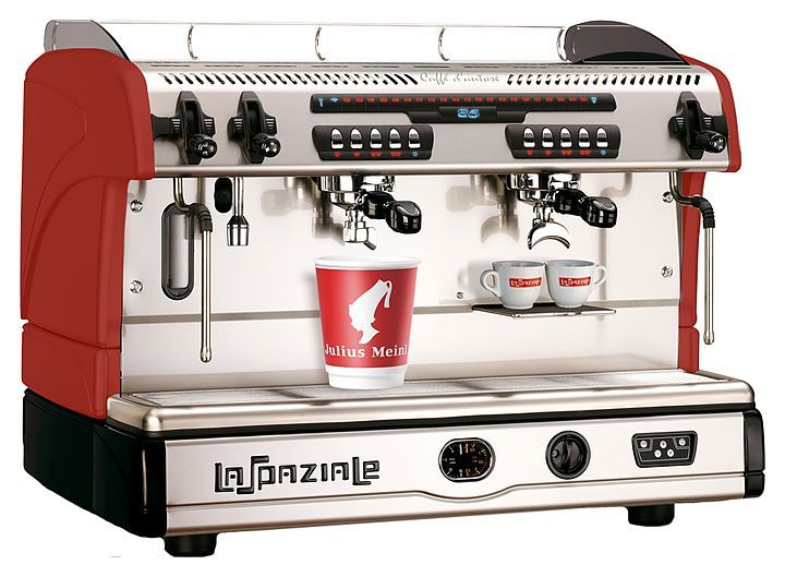 Кофемашина La Spaziale S5 EK TA 2 GR красная