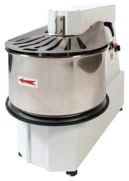 Машина тестомесильная т.м. WLBake серии SP, мод. SP44 (220В), 842х530х700мм, 1500Вт, 220В, емкость дежи 50л, вместимость по тесту 44 кг