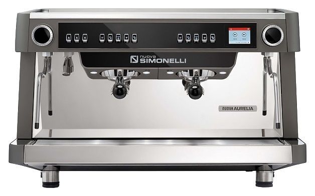 Кофемашина автоматическая Nuova Simonelli Nuova Aurelia MP 2Gr 220V metallic grey+high groups+Autopurge