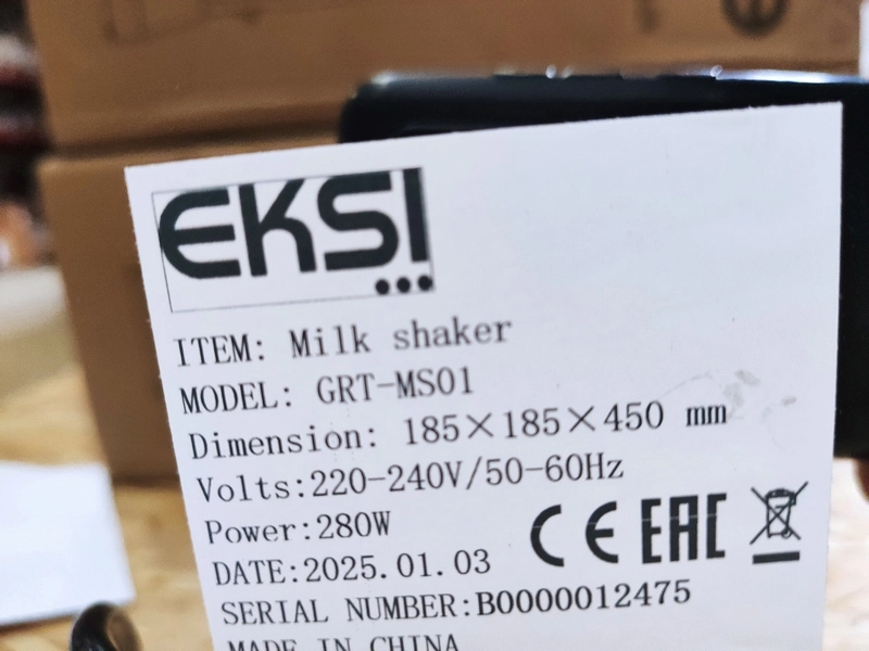 S02_Миксер для молочных коктейлей EKSI GRT-MS01 S02_Миксер для молочных коктейлей EKSI GRT-MS01