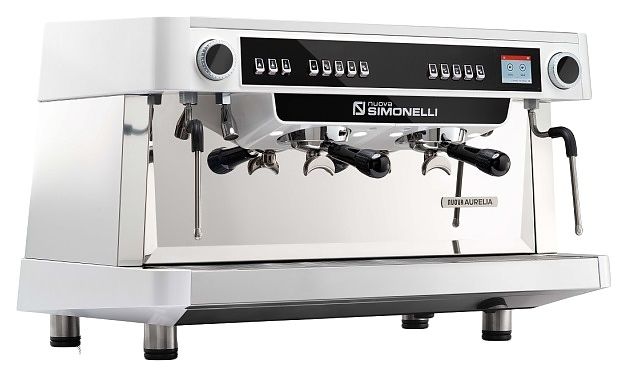Кофемашина автоматическая Nuova Simonelli Nuova Aurelia MP 2Gr 220V white+high groups+Autopurge