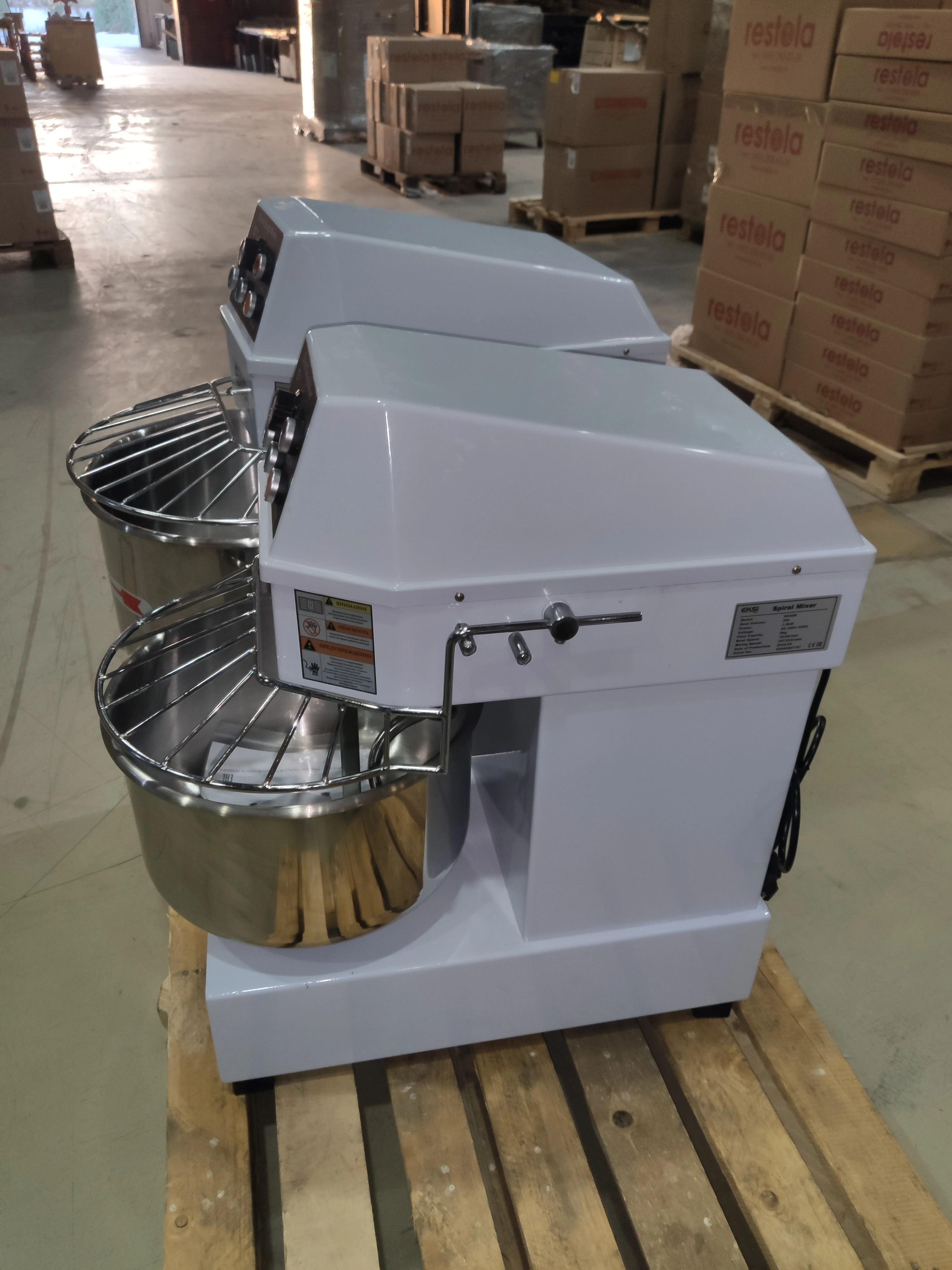 S01_Тестомес EKSI SH20B, спиральный