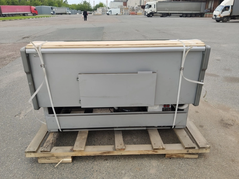 S01_Витрина среднетемпературная Carboma G85 SV 1,5-1, ВХСр-1,5 Полюс ЭКО, RAL 9006, 3020