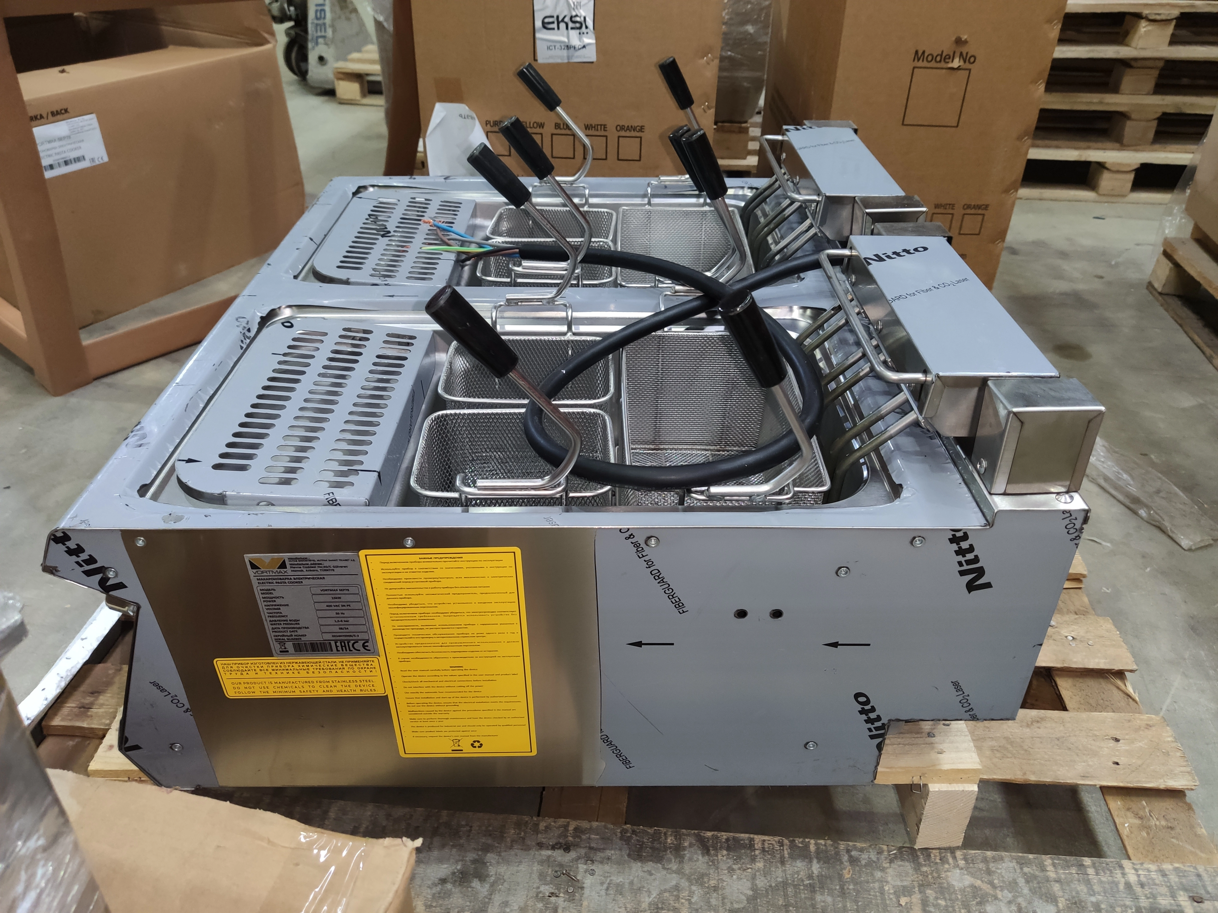 S01_Макароноварка Vortmax SEP 78, электрическая