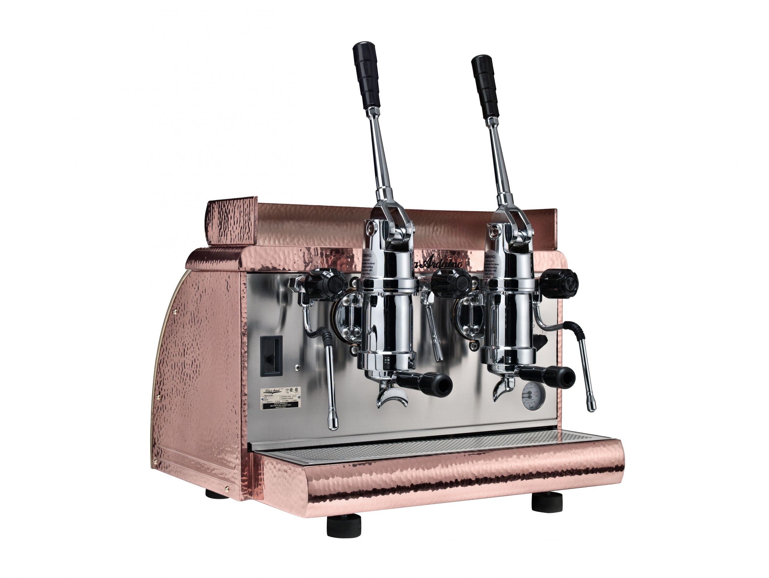 Кофемашина леверная Victoria Arduino Athena leva 2 copper, 380V