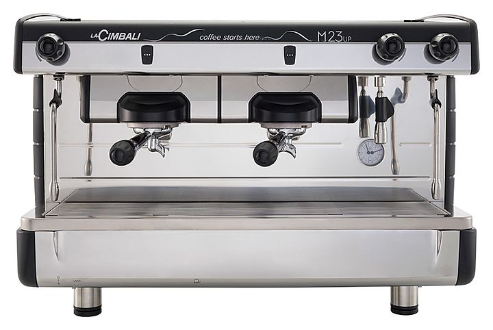 Кофемашина La Cimbali M23 Up C/2 VA полуавтомат, высокие группы, черная