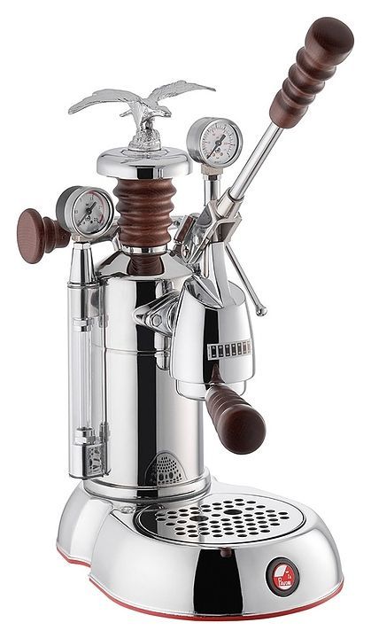 Эспрессо кофемашина леверная La Pavoni LPLESA01EU хром