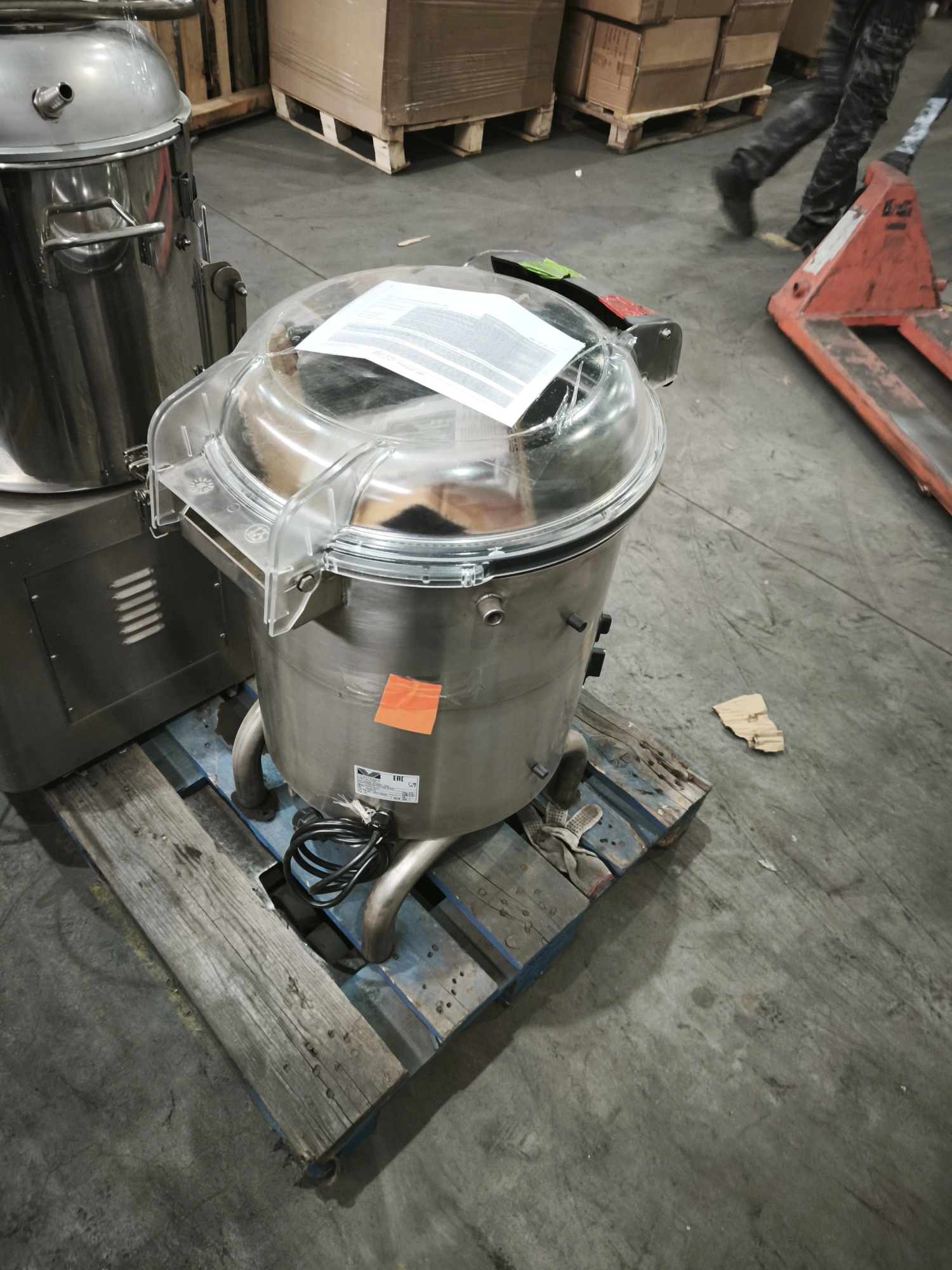 S02_Картофелечистка Vortmax PPF5 220V