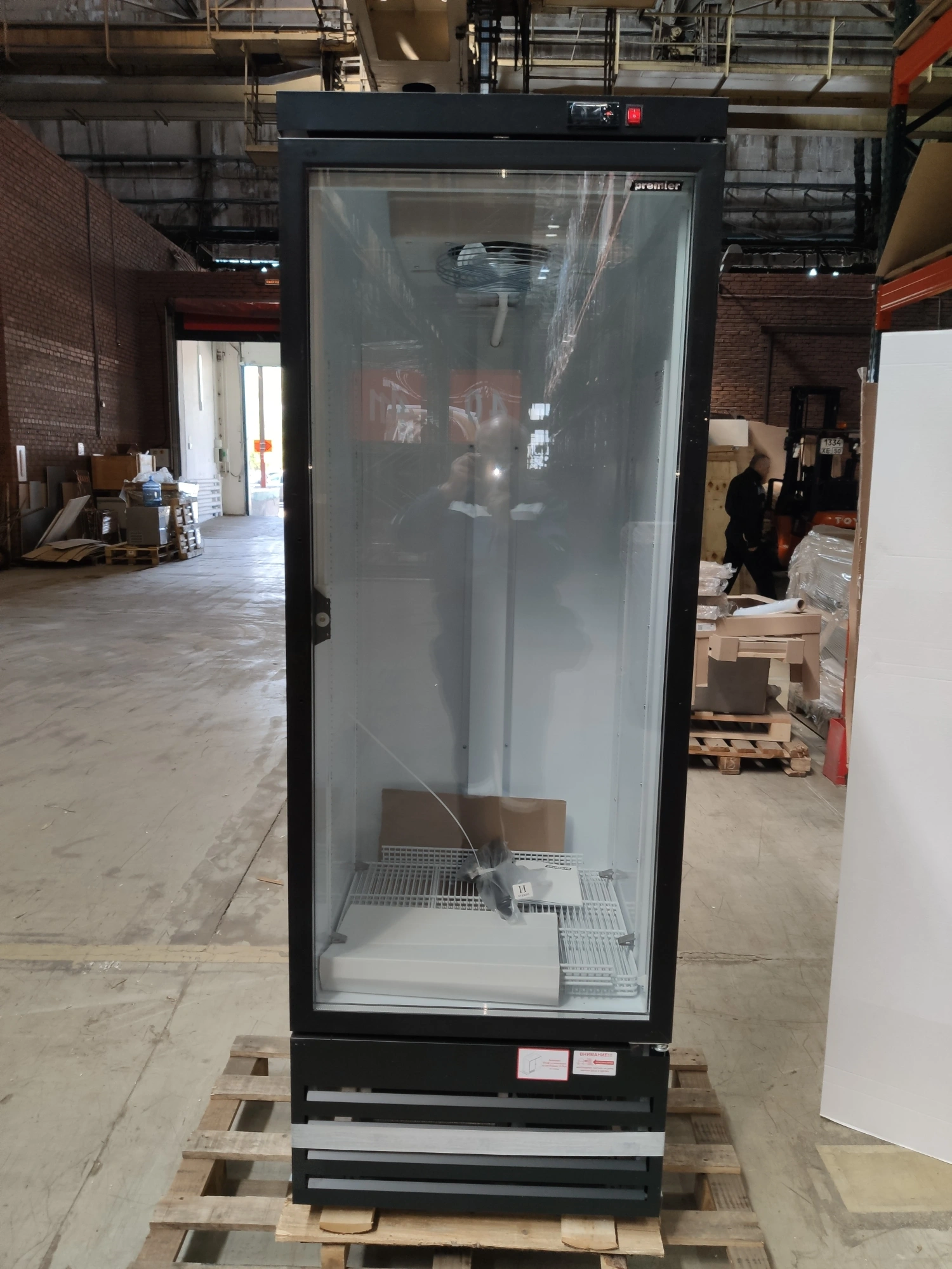 S01_Шкаф холодильный высокотемпературный серии ШВУП1ТУ-0,5 С (В/Prm, +1…+10 "Премьер") с эл-мех. Зам