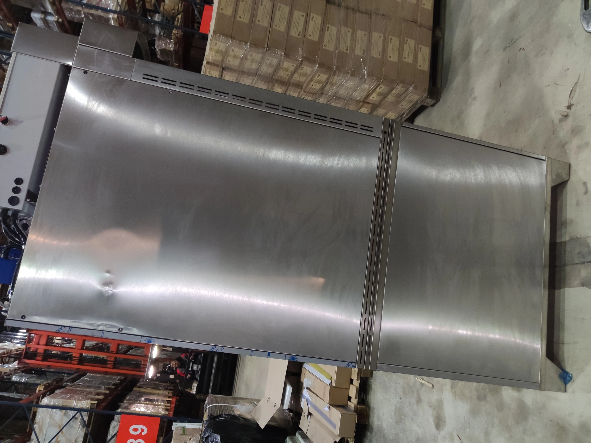 Печь ротационная электр. т.м.WLBake серии ROTOR, мод. MINIROTOR PRO (40x60, расст.), листы 40x60, 10 ур., тележка в комплекте, управление LCD, автоматическая заслонка пароудаления, система крепления крюк, расстоечная камера на 16 листов, 920x1040x2400мм, 